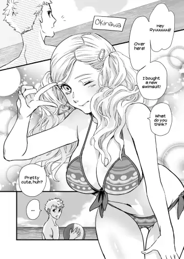 [Komugi] Watashi to Ano Baka ga Umi de Shichatta Hanashi nado. | The story about me and that guy who had sex in the sea Fhentai - Page 8