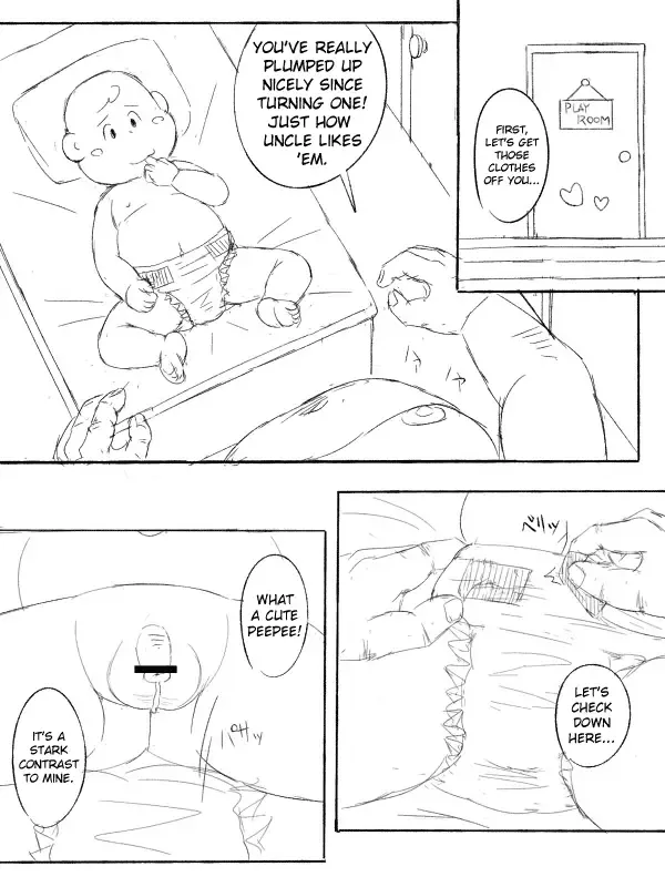 Ojisan no Yakan Hoiku | Uncle's Night Nursery Fhentai - Page 2