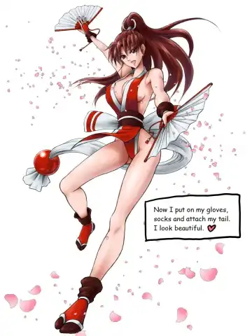 How Mai Shiranui gets ready for a fight! Fhentai - Page 8