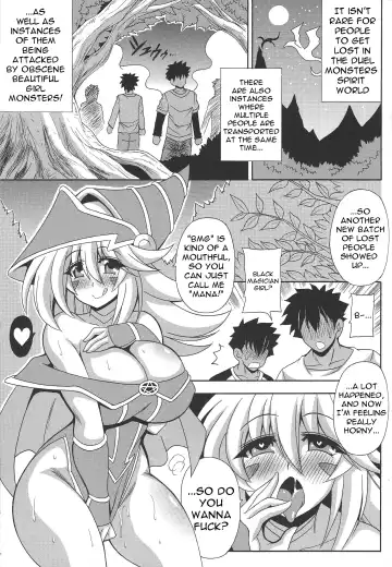 [Oujano Kaze] BMG to Pakopako Shiyou | Having Sex With Dark Magician Girl Fhentai - Page 3