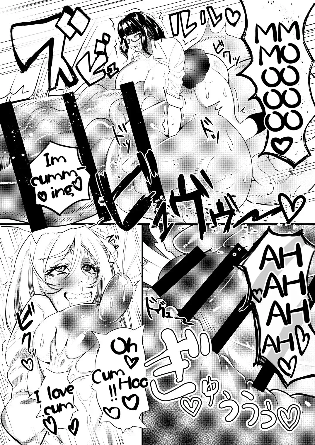 [Gero] Bakukon Futanari Joshi - Aan Bakkyun Bakkyun Itsumo no Shasei Asobi | Big Cock Futanari Girls Ahn♡ Bang♡ Bang♡ Their Usual Ejaculation Play Fhentai - Page 13