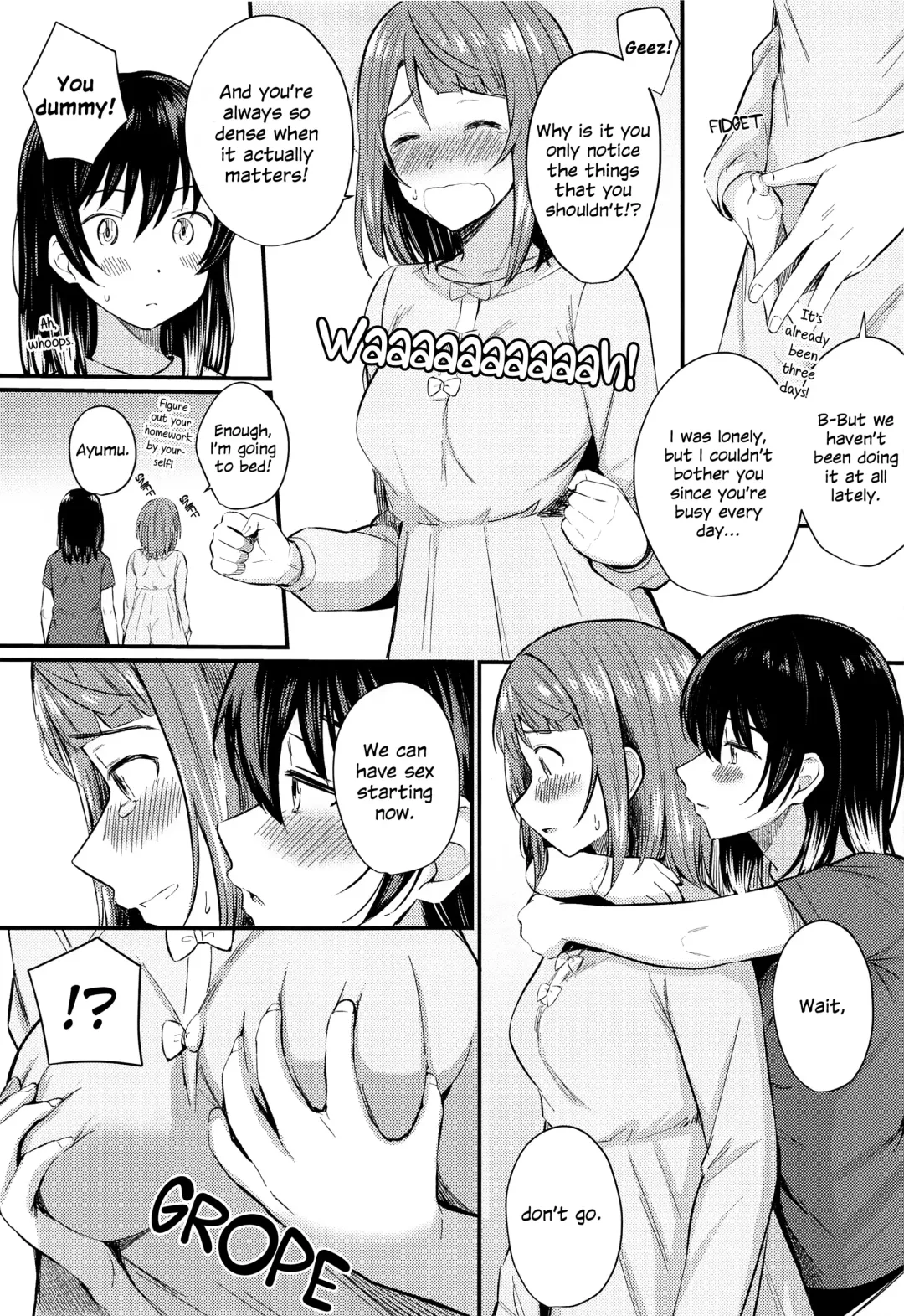 [Kitaku] Wagamama SweetNight | Selfish Sweet Night Fhentai - Page 12