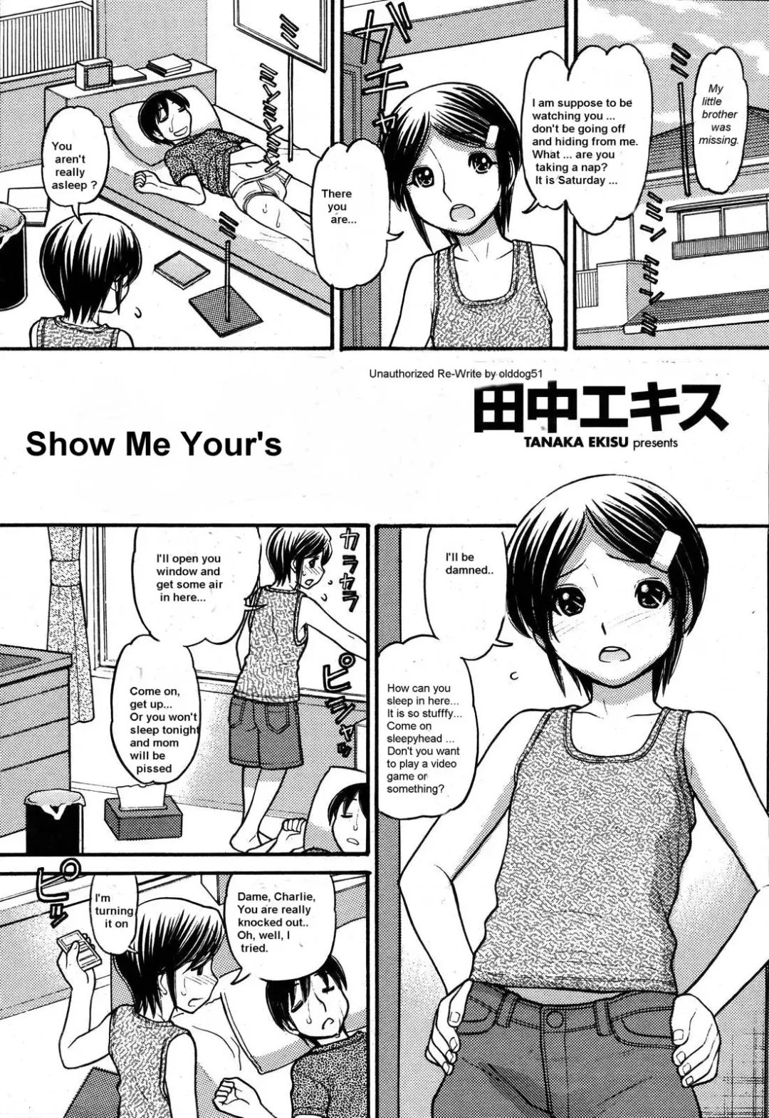 [Tanaka-ex] Show Me Your's Fhentai - Page 1