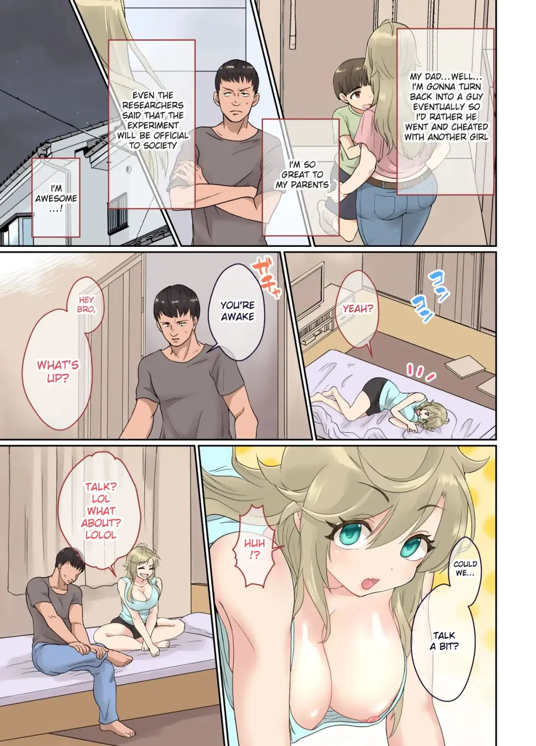 [Taguchi Monyata] NEET no Ore ga Nyotaika Chiken ni Sanka Shite Mita! Fhentai - Page 28