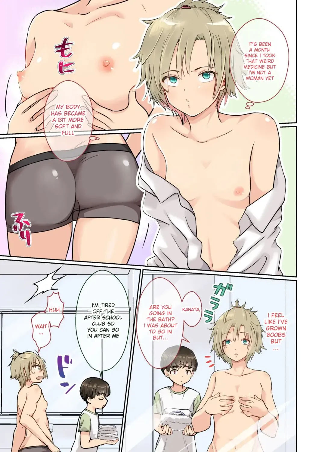 [Taguchi Monyata] NEET no Ore ga Nyotaika Chiken ni Sanka Shite Mita! Fhentai - Page 4