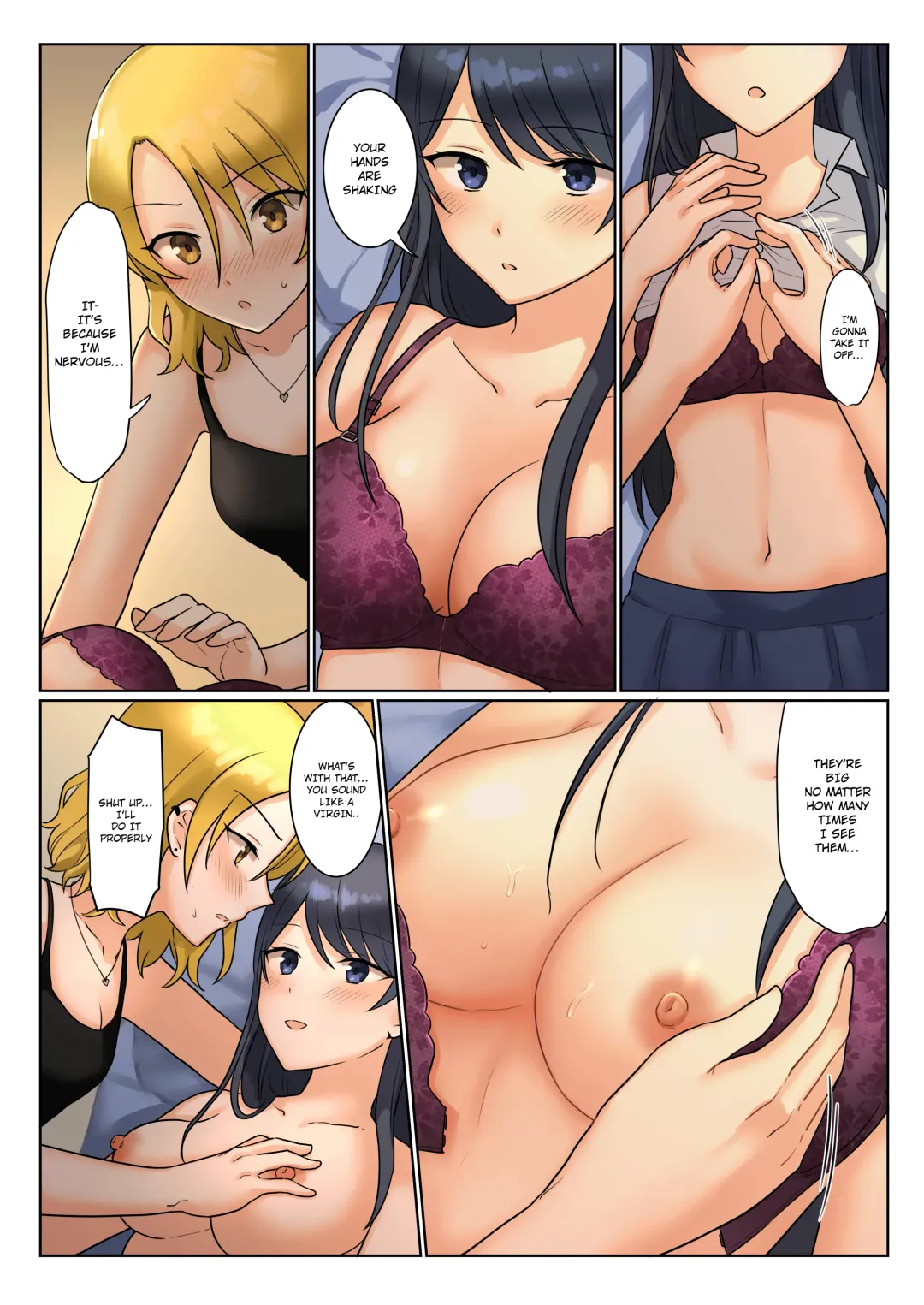 [Fukuroumori] 1RT de Nakawarui Nonke Joshi-tachi ga 1-byou Kiss suru Series - Tsukiatte Kudasai! Fhentai - Page 24