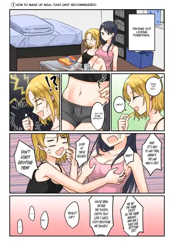 [Fukuroumori] 1RT de Nakawarui Nonke Joshi-tachi ga 1-byou Kiss suru Series - Otameshi Dousei shiteminai? Fhentai - Page 2