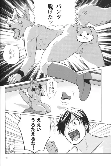 [Kandagawa Gufu - Kreuz] Sekuhara!! Kemono Michi Fhentai - Page 9