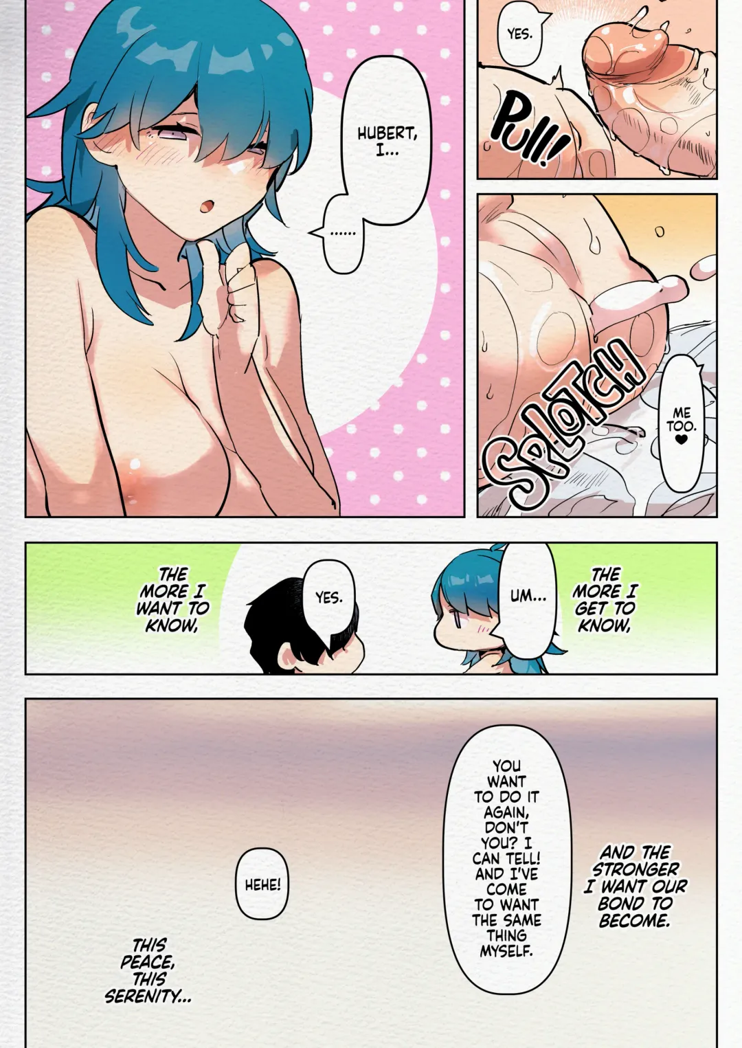 [Aimaitei Umami] Hiyoku Renri no Shoya | The Lovebirds' Wedding Night (decensored) Fhentai - Page 22