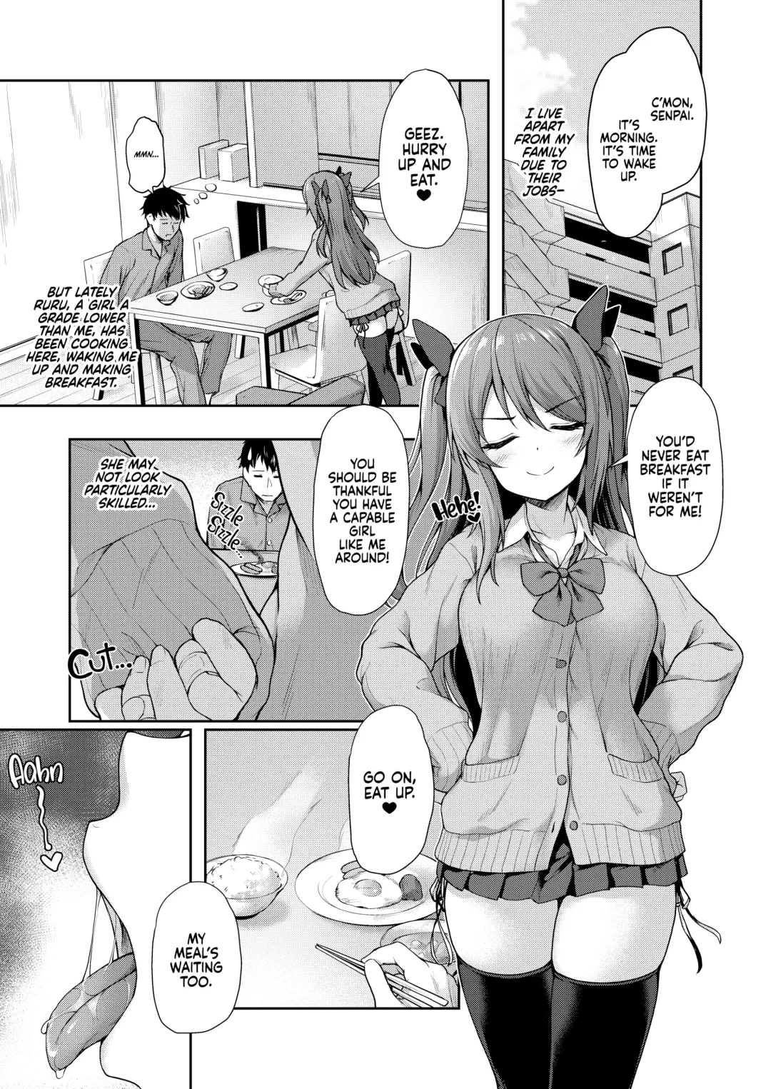 [Awayume] Kouhai wa Koakumama!? | My Clubmate's a Little Devil! (decensored) Fhentai - Page 2