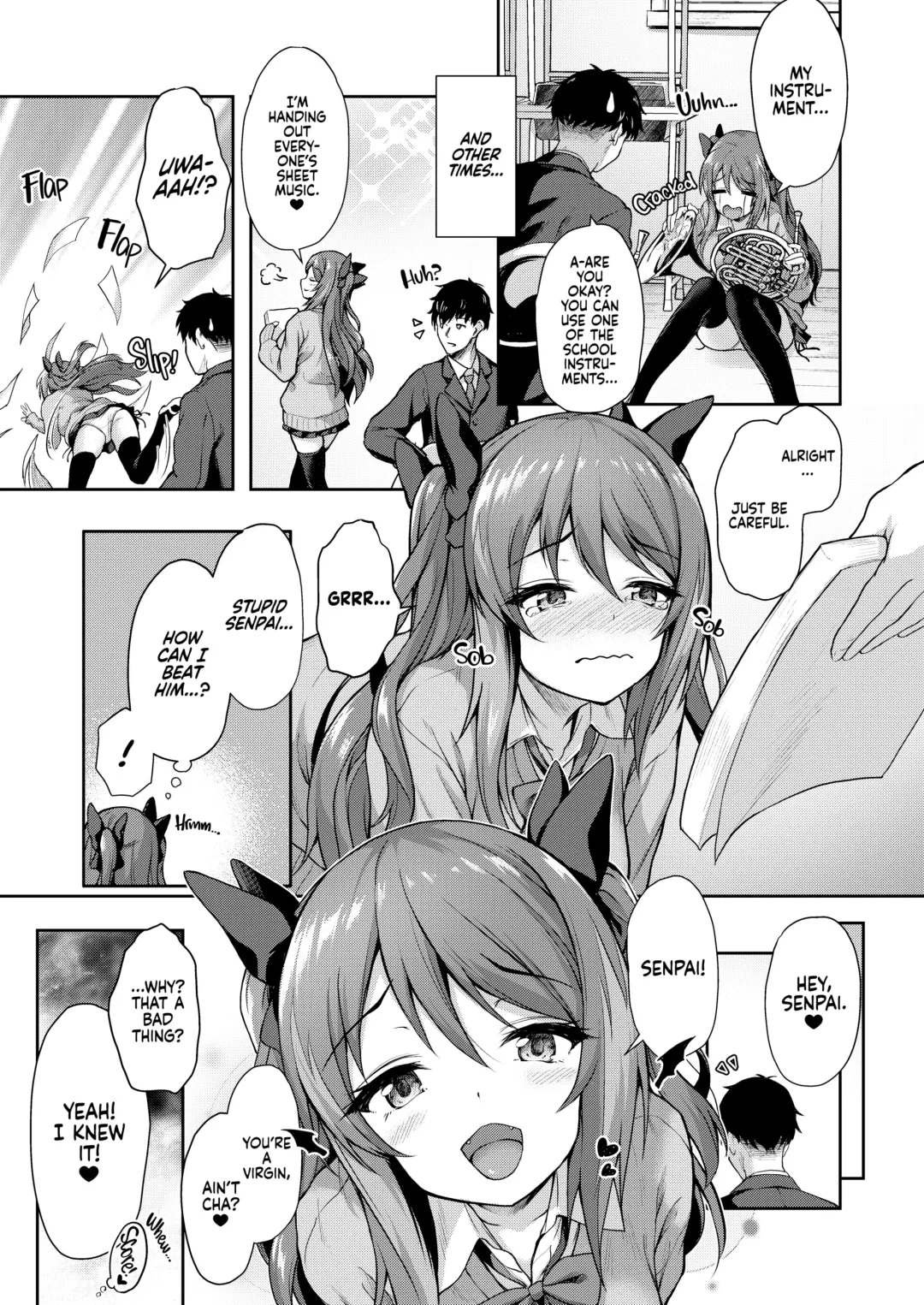 [Awayume] Kouhai wa Koakumama!? | My Clubmate's a Little Devil! (decensored) Fhentai - Page 8