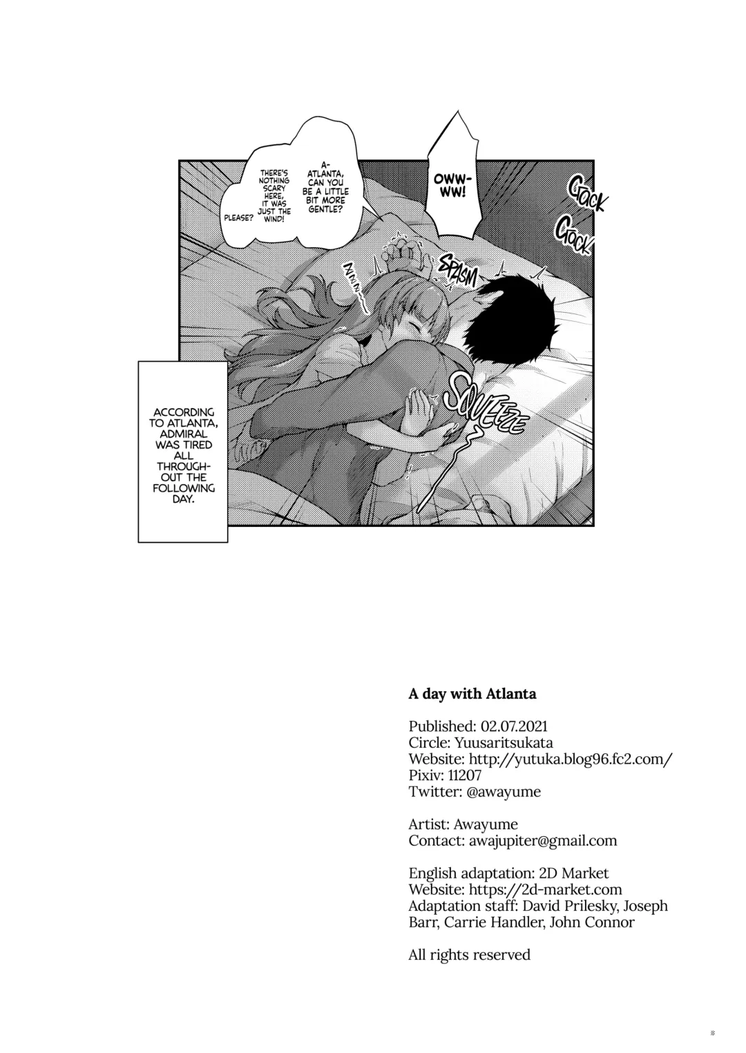 [Awayume] Atlanta to no Ichinichi o... | A Day With Atlanta (decensored) Fhentai - Page 24