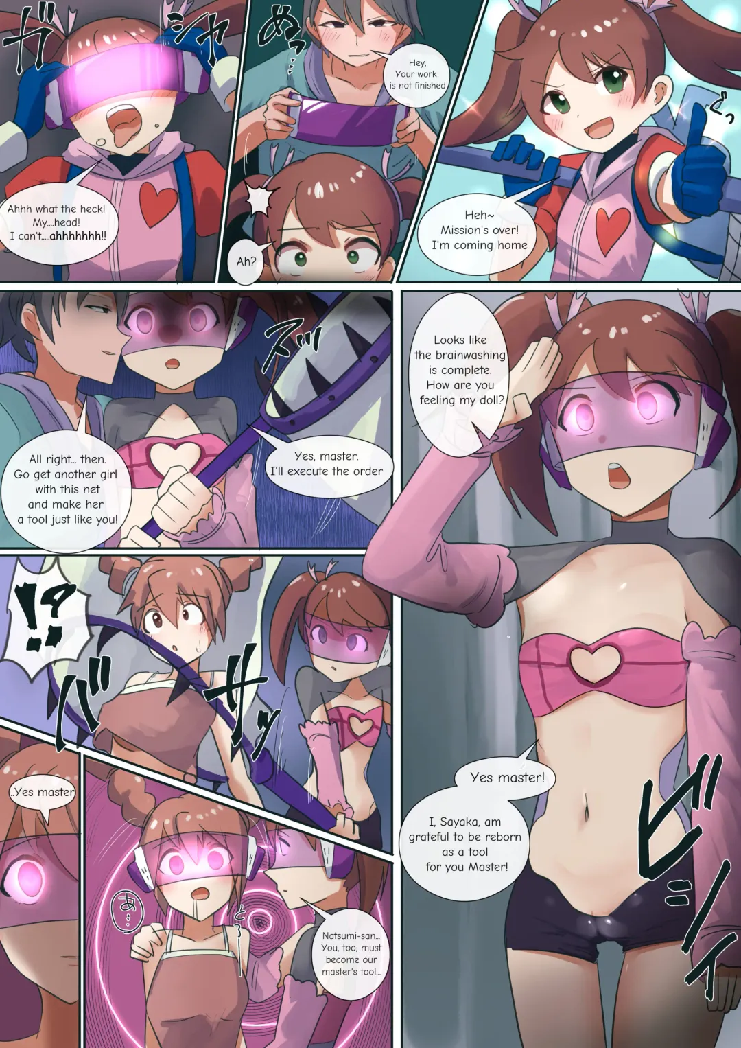 [Rim] Sayaka Sennou | Brainwashing Sayaka Fhentai - Page 1