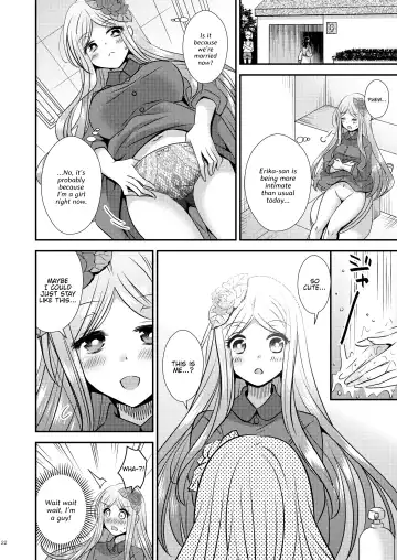 [Matsuzono] Seitenkan Honeymoon | Sex Change Honeymoon Fhentai - Page 22