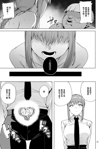 [Wakamesan] Makima VS Chinpo no Akuma | 瑪奇瑪vs肉棒惡魔 Fhentai - Page 24