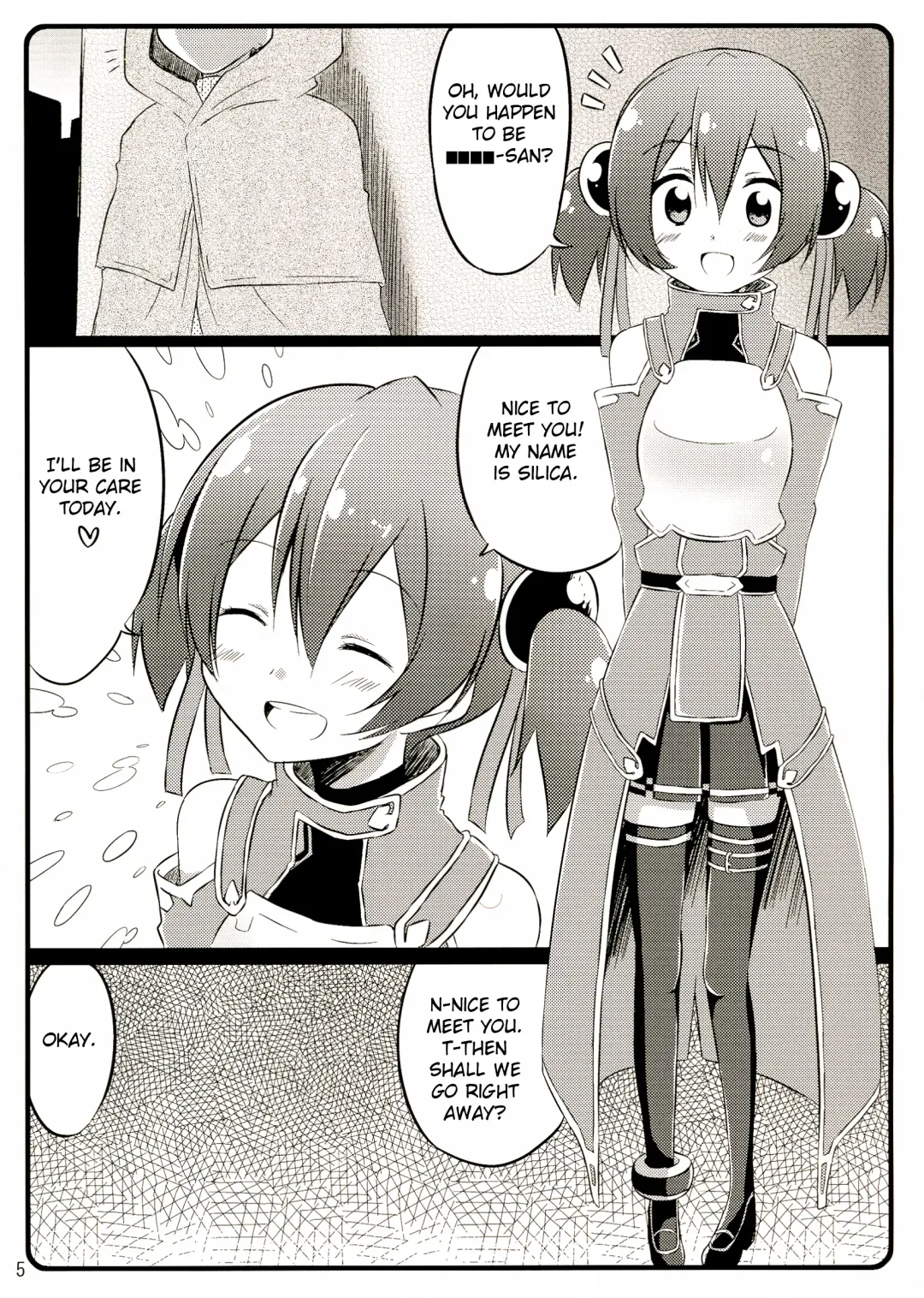 [Akane Souichi] Silica chan kawaii β2 Fhentai - Page 5