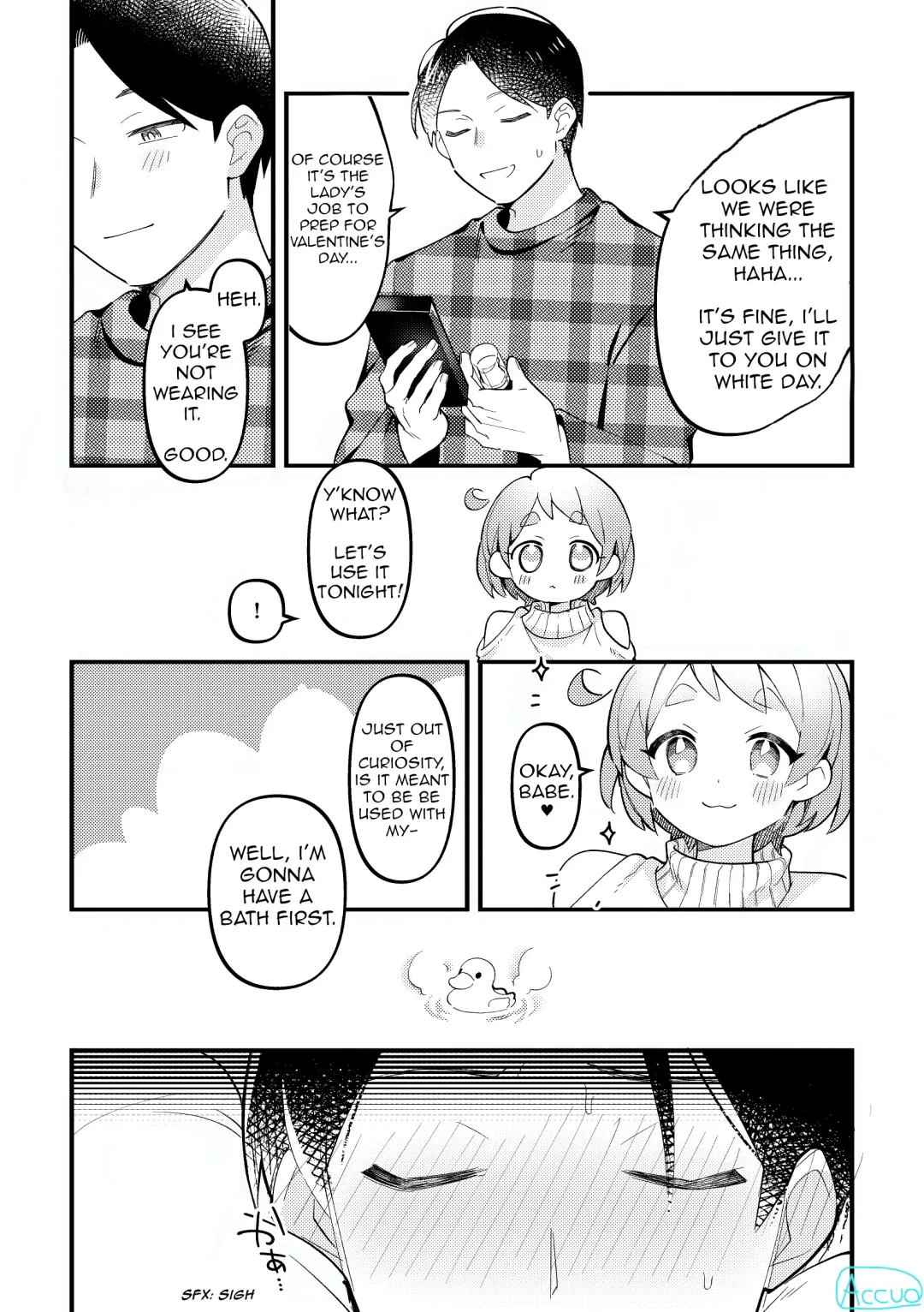 [Sakuraba Rokusuke] Valentine no Present de Issho ni Asobu Kai | The Times We Play With Our Valentine's Day Presents Fhentai - Page 4