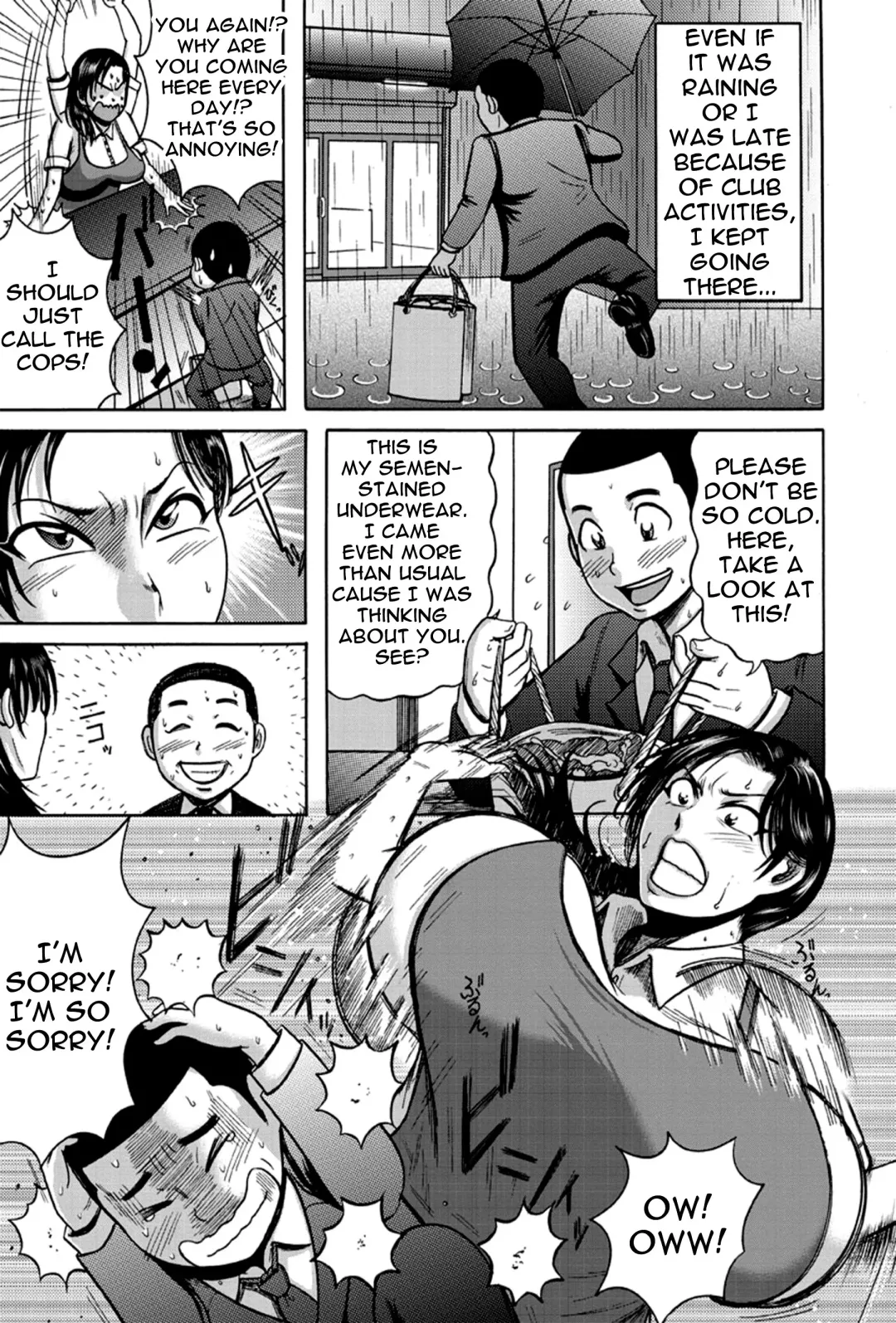 [Makigai Ikko] Toshi Densetsu no Bakunyuu Cleaning-ten | Busty Laundry Lady From The Urban Legend Fhentai - Page 7