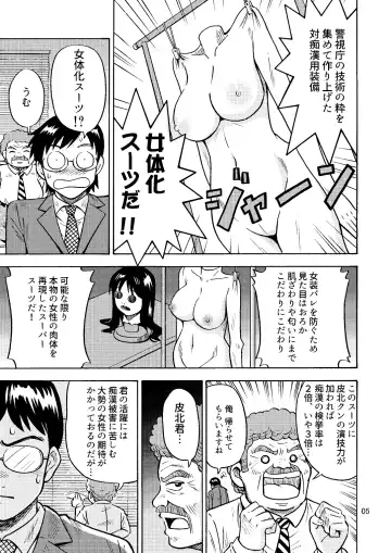 [Yoshida Gorou] TS Chikan Sousakan Fhentai - Page 6