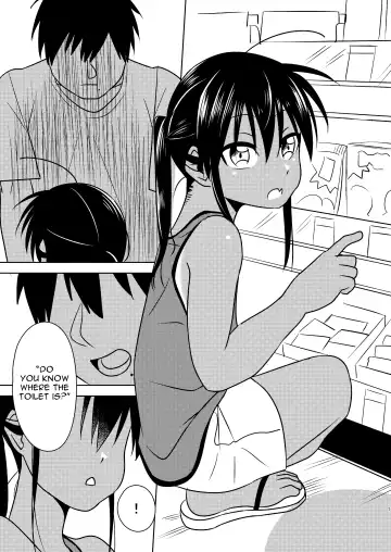 [Ushi] Super ni Iku to Haru o Uru Kasshoku Pony-Shota ga Iru | A Shopping With the Ponytailed Boy Fhentai - Page 5
