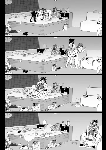 [Uni Piano] Futanari Oba-san Basaki no Mesugaki to Berochuu Sex | A Horny Girl French Kisses And Has Sex With An Older Futanari Woman Fhentai - Page 19