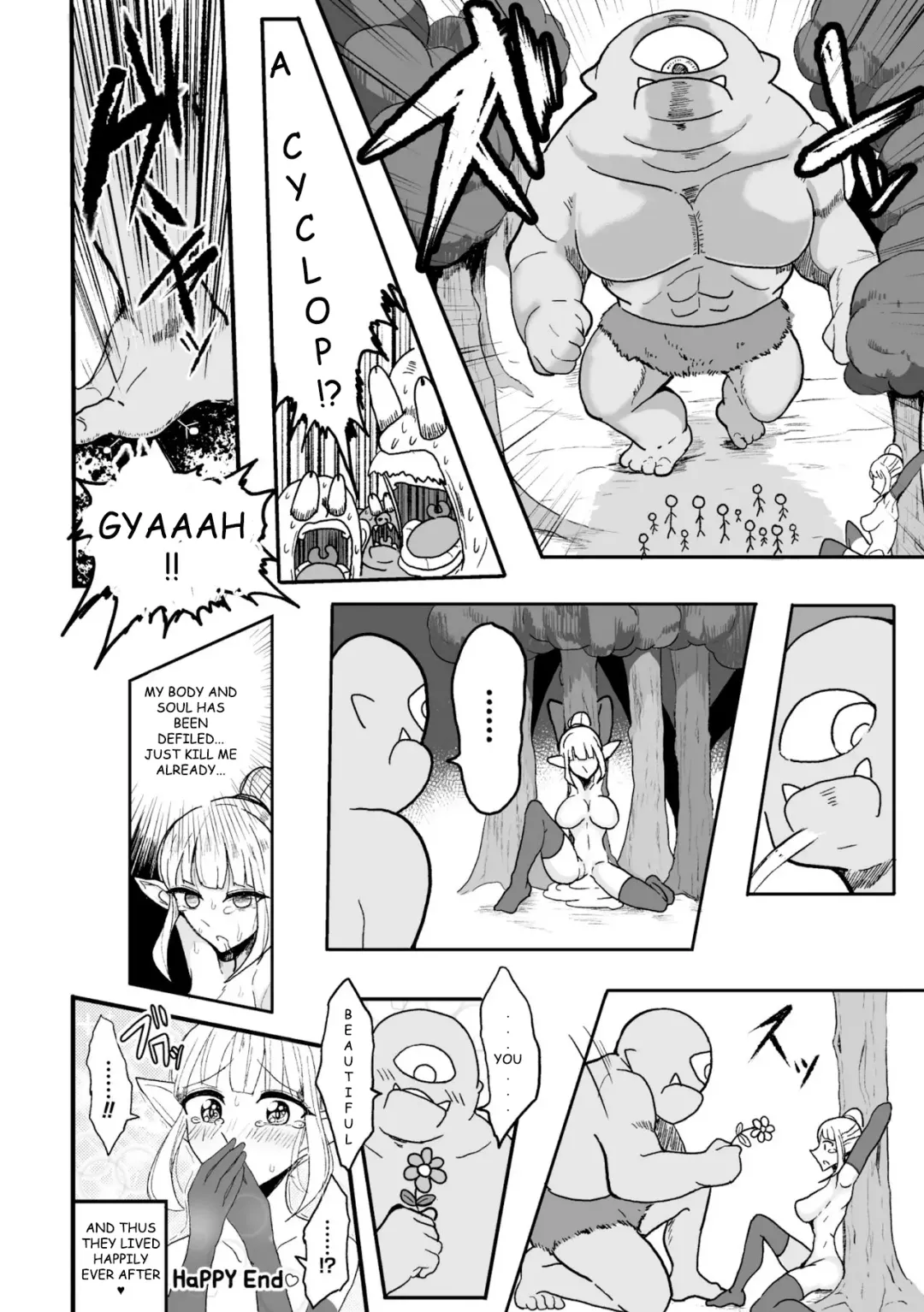 [Motsuaki] Kyojinzoku no Onna Kishi VS Goblin Gundan | Lady Knight of the Giants vs Goblins Corps Fhentai - Page 22
