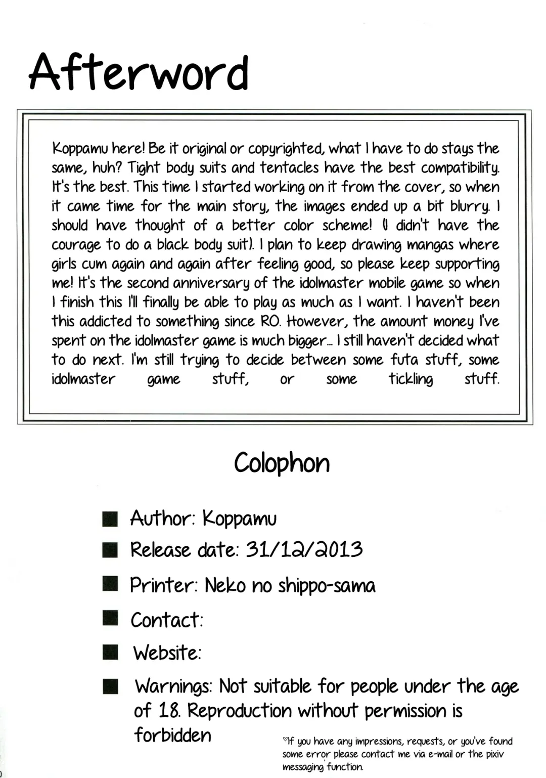 [Koppamu] Zetsurin Hishou Spermax | Peerless Flight Spermax Fhentai - Page 30