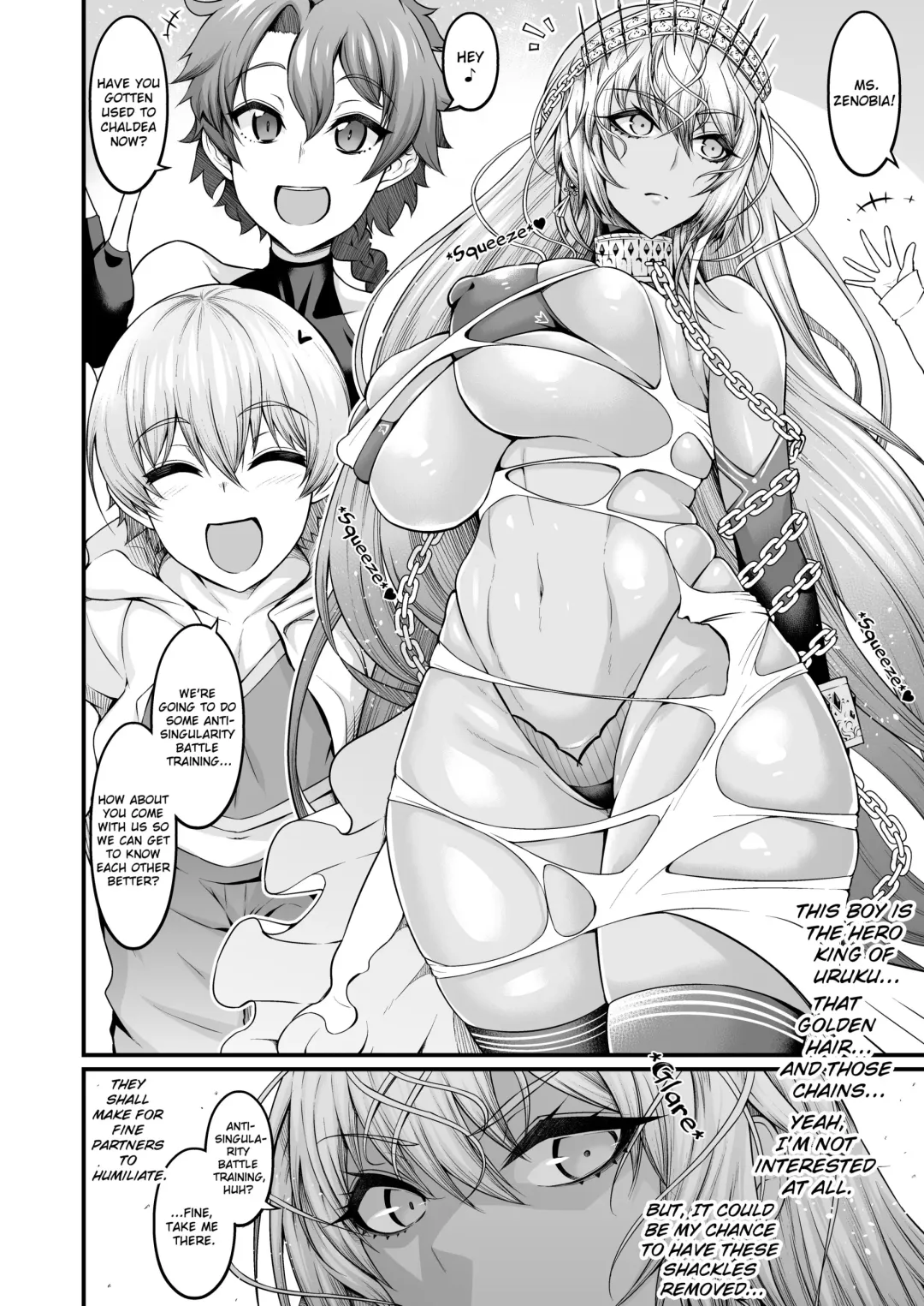 [Ankoman] Zenobia, Gil-kun & Alex-kun to Kunren Fhentai - Page 1