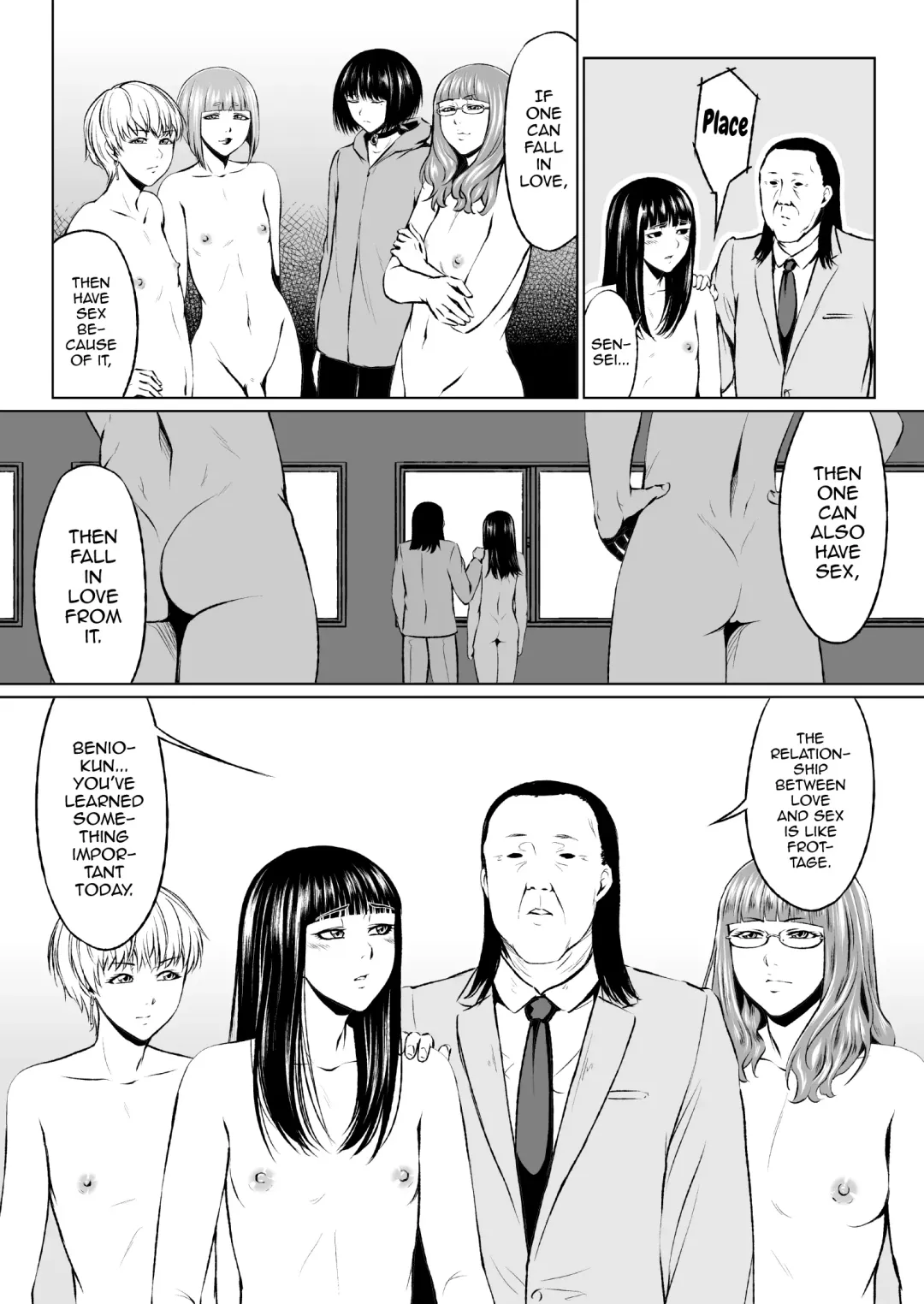 Ero-kei Senmon Gakkou Otokoka-teki nano no 1-wa | Sexual Subjects-Only School; Trap Class: Chapter 1 Fhentai - Page 23