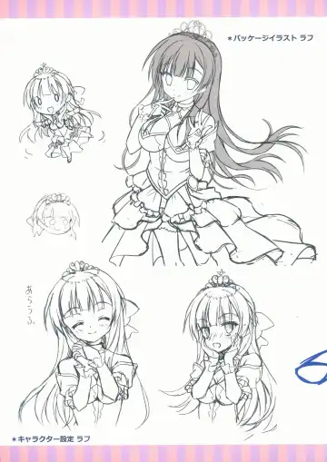 Kin-iro Loveriche&Kin-iro Loveriche -Golden Time- Visual Fan Book MELONBOOKS Only Bought Special Unreleased Roughs Book Fhentai - Page 5