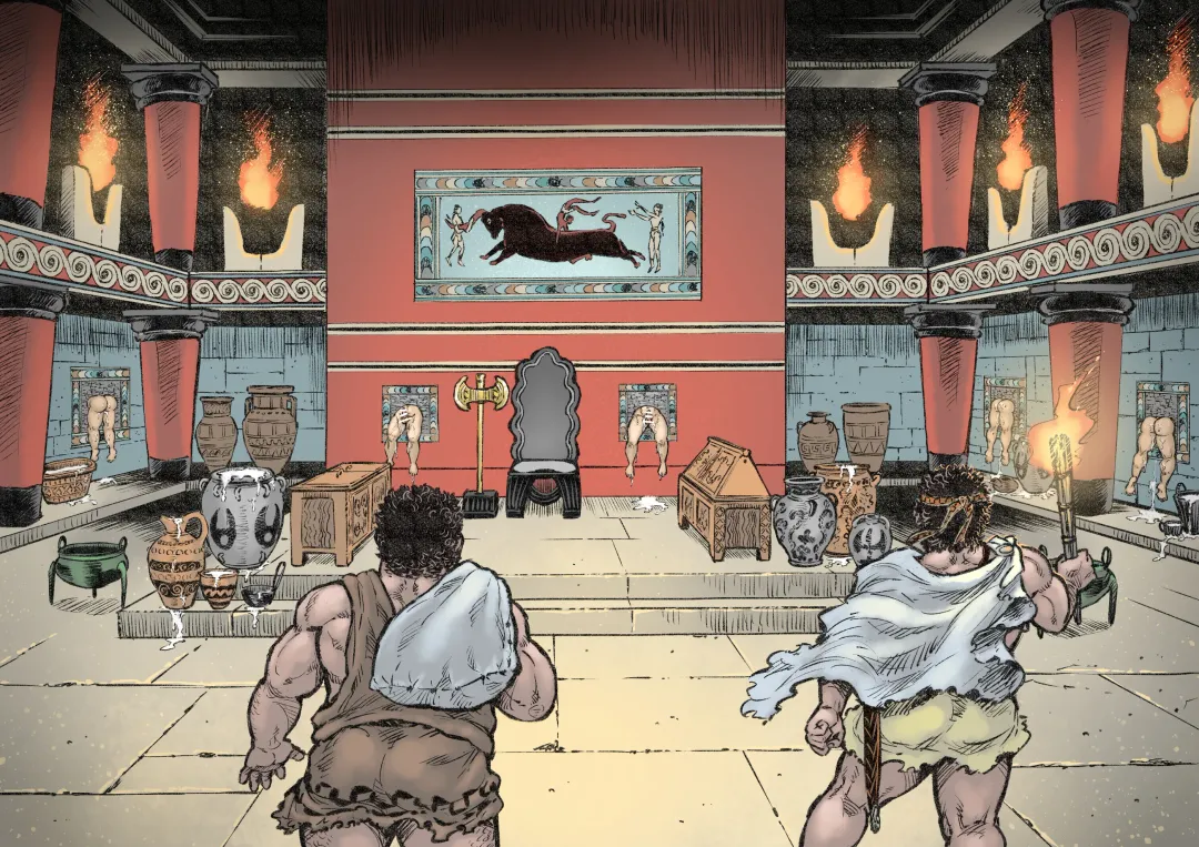 Labyrinth no Oushi I | The Bull of the Labyrinth I Fhentai - Page 6