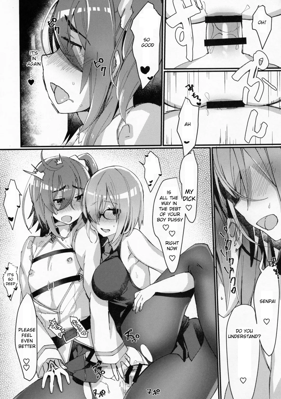 [Anoshabu] Josou Saserarete Futanari Kouhai Servant ni Onnanoko ni Sarechau Hon Fhentai - Page 16