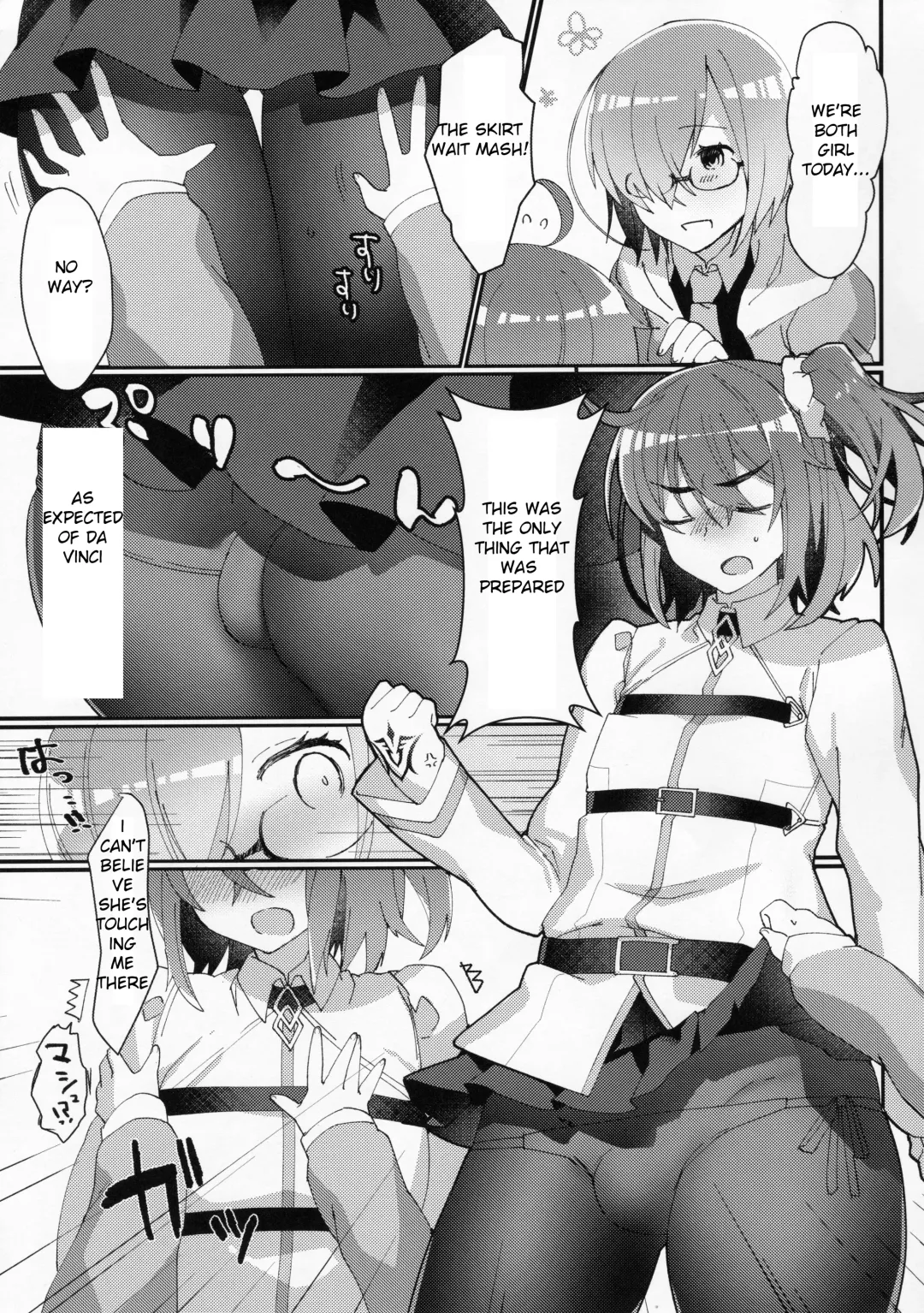 [Anoshabu] Josou Saserarete Futanari Kouhai Servant ni Onnanoko ni Sarechau Hon Fhentai - Page 3