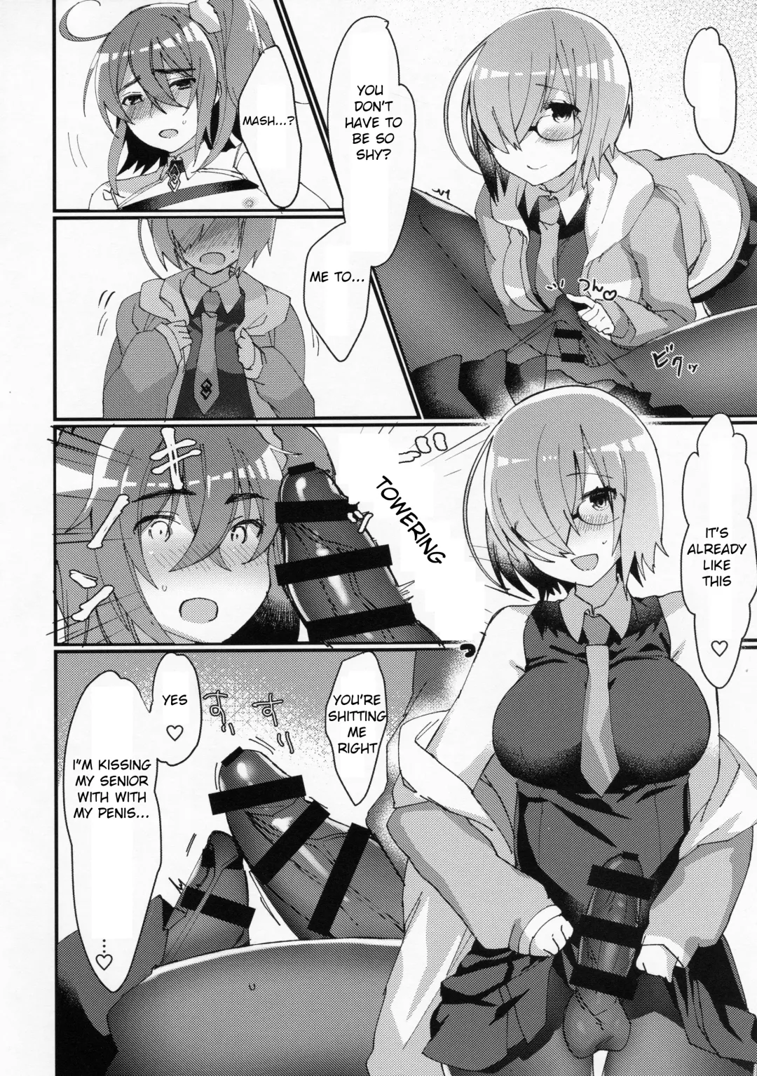 [Anoshabu] Josou Saserarete Futanari Kouhai Servant ni Onnanoko ni Sarechau Hon Fhentai - Page 6