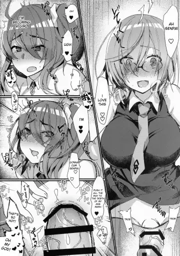 [Anoshabu] Josou Saserarete Futanari Kouhai Servant ni Onnanoko ni Sarechau Hon Fhentai - Page 18