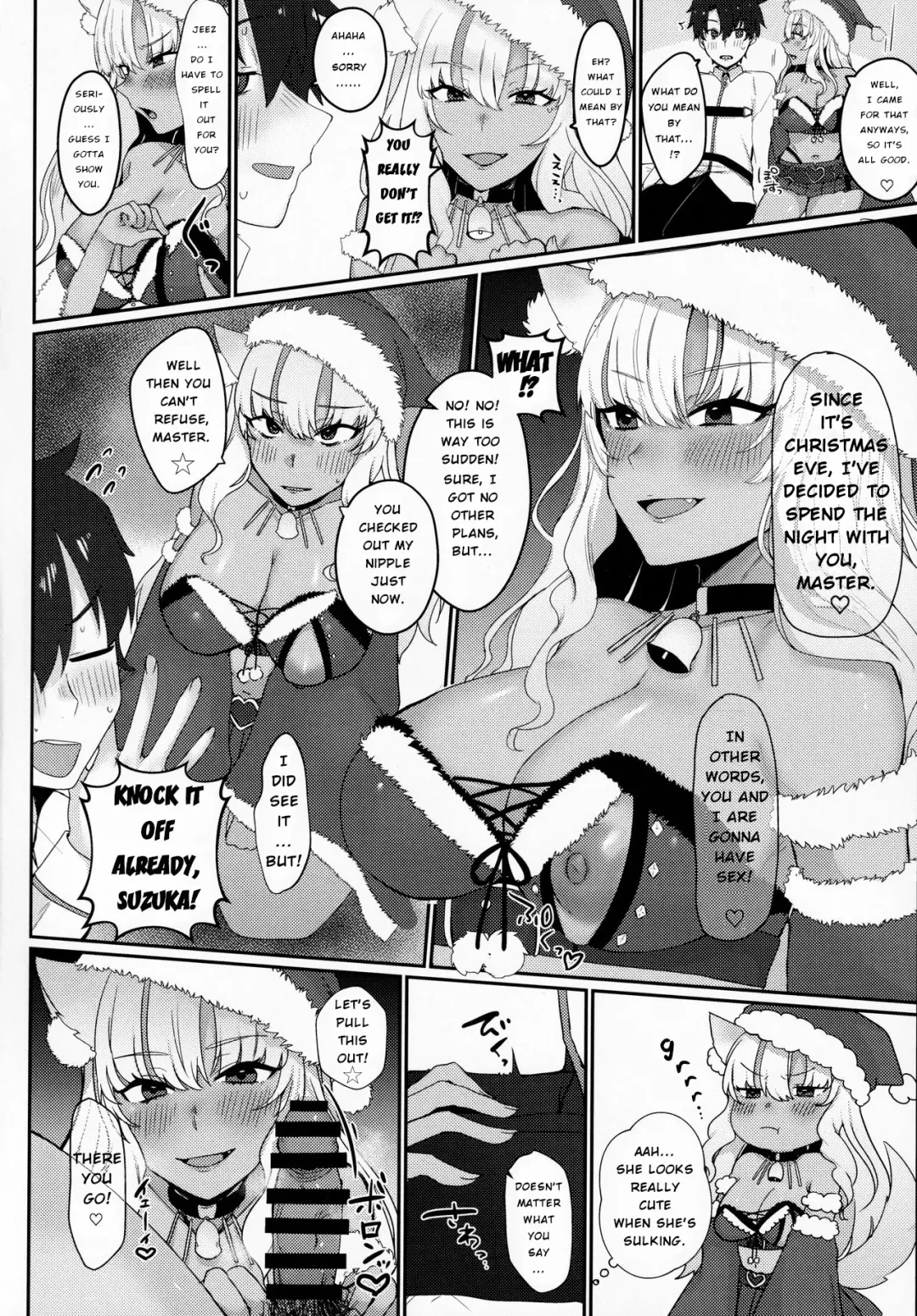 [Kisa] Koyoi wa JK Santa ssho!! | Tonight's JK Santa! Fhentai - Page 3