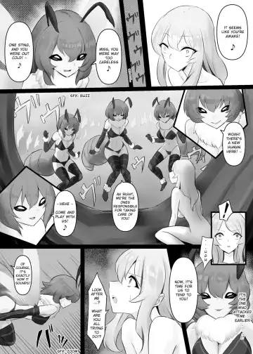 [Stealth Moko] Jingai Lez Rape - Queen Bee Hen Fhentai - Page 4