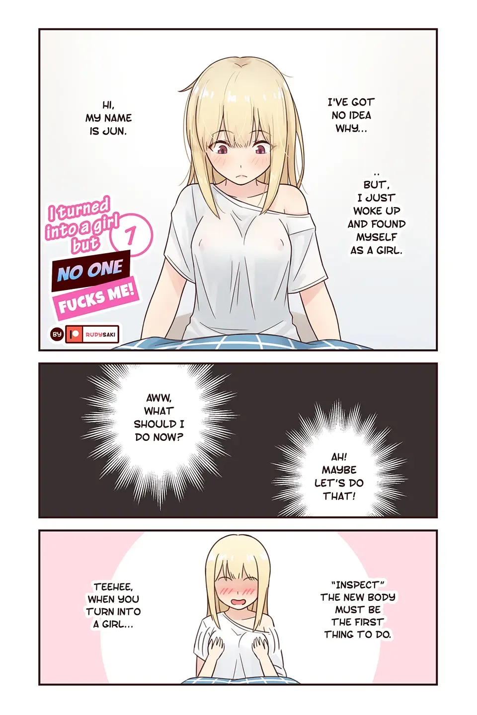 [Rudy Saki] I turned into a girl but NO ONE fucks me #1 Fhentai - Page 1