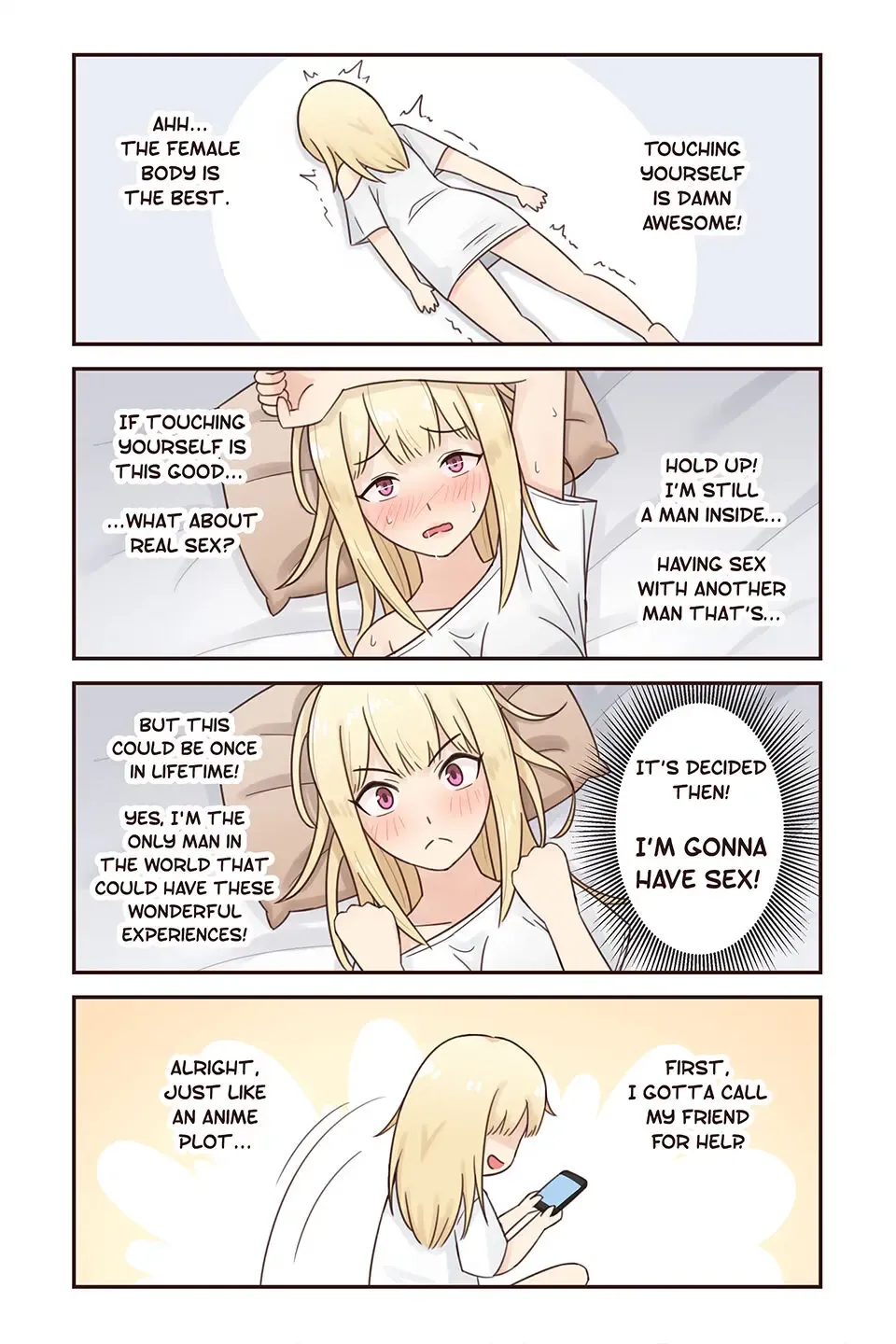 [Rudy Saki] I turned into a girl but NO ONE fucks me #1 Fhentai - Page 5