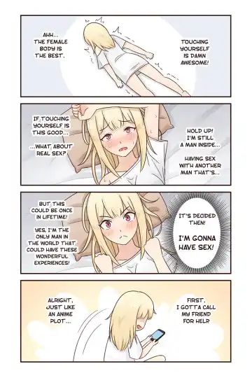 [Rudy Saki] I turned into a girl but NO ONE fucks me #1 Fhentai - Page 5