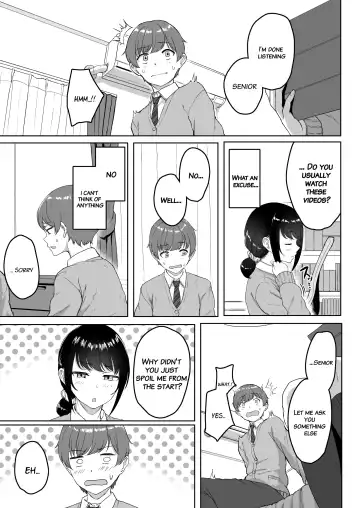 [Aoi Tiduru] Kouhai Kanojo ni ASMR Kiiteru no ga Baremashita Fhentai - Page 4