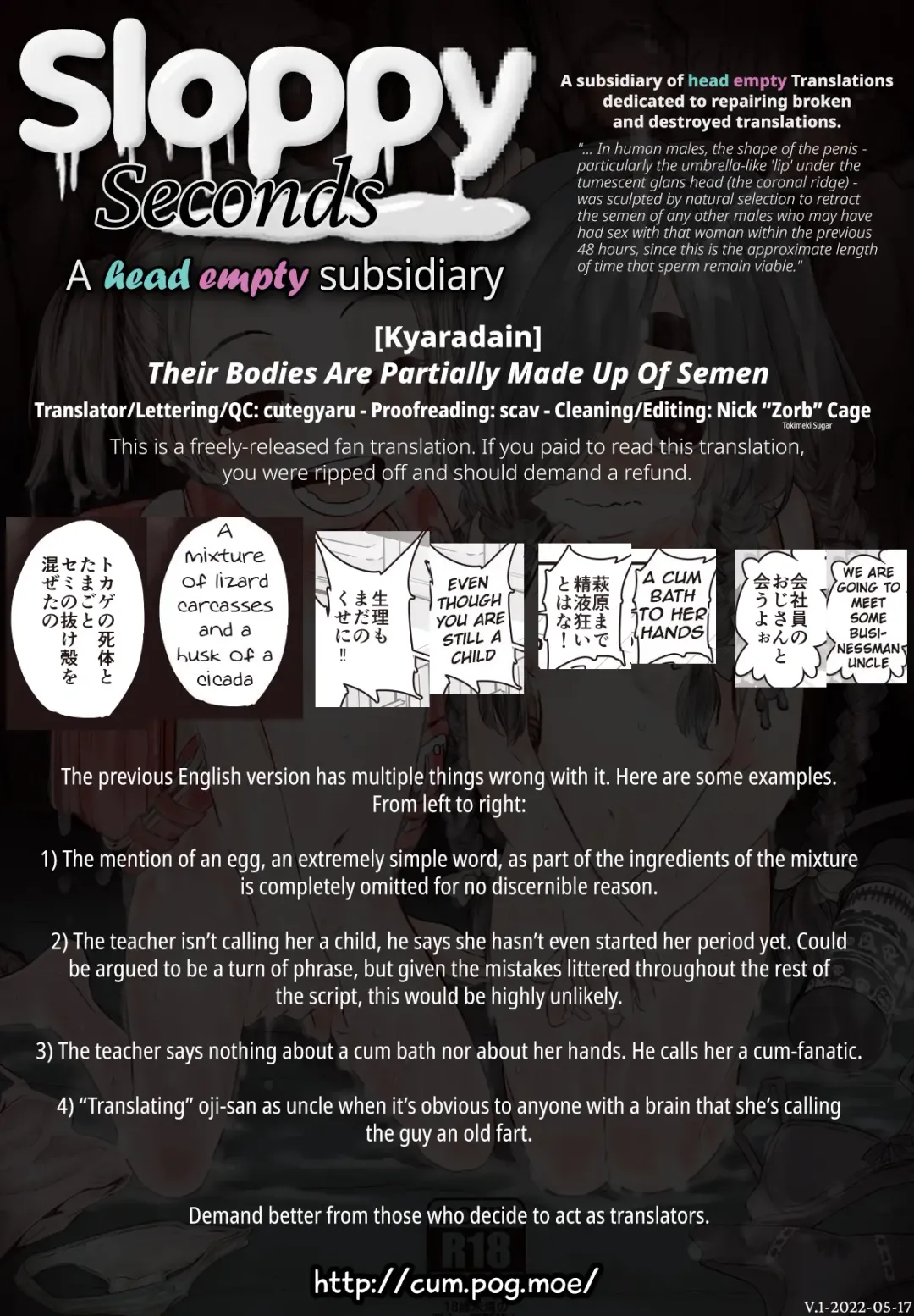 [Kyaradain] Futari no Karada no Nan% ka wa Semen de Dekiteiru | Their Bodies Are Partially Made Up Of Semen Fhentai - Page 49