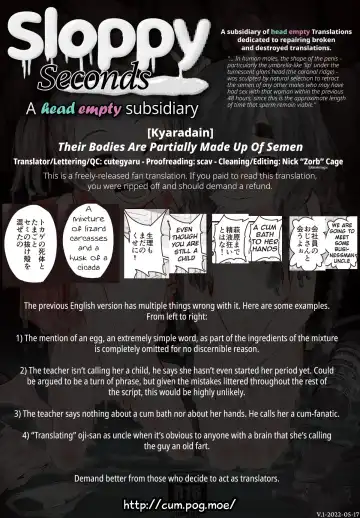 [Kyaradain] Futari no Karada no Nan% ka wa Semen de Dekiteiru | Their Bodies Are Partially Made Up Of Semen Fhentai - Page 49