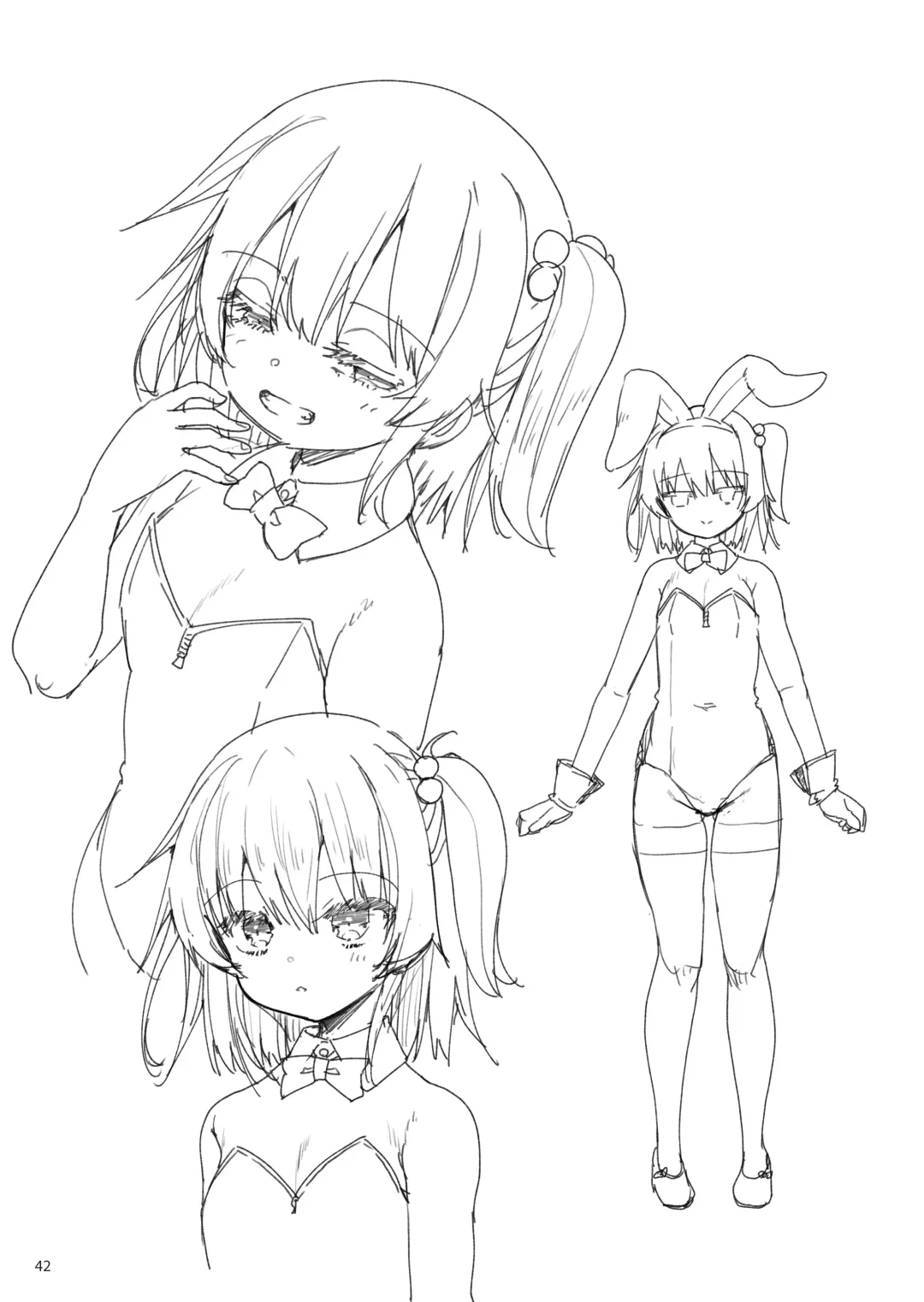 [Akahito] Ecchi na Bunny no Omise ni Kitara Classmate no Shimai ga Detekita Hanashi Fhentai - Page 41