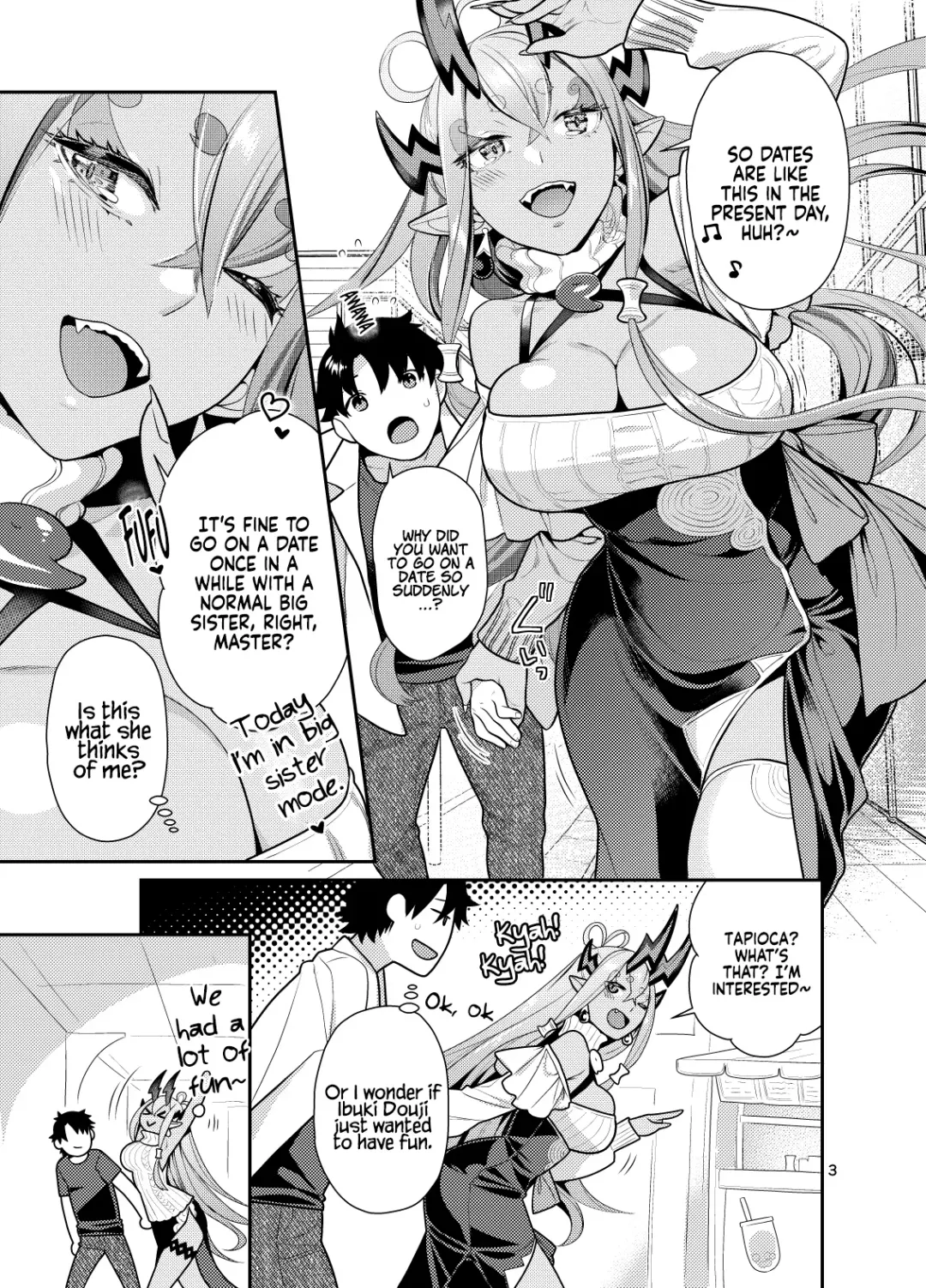 [Nekomata Naomi] Ibuki Onee-chan to Ichaicha suru Hon | The Book About Making Out With Big Sis Ibuki Fhentai - Page 4