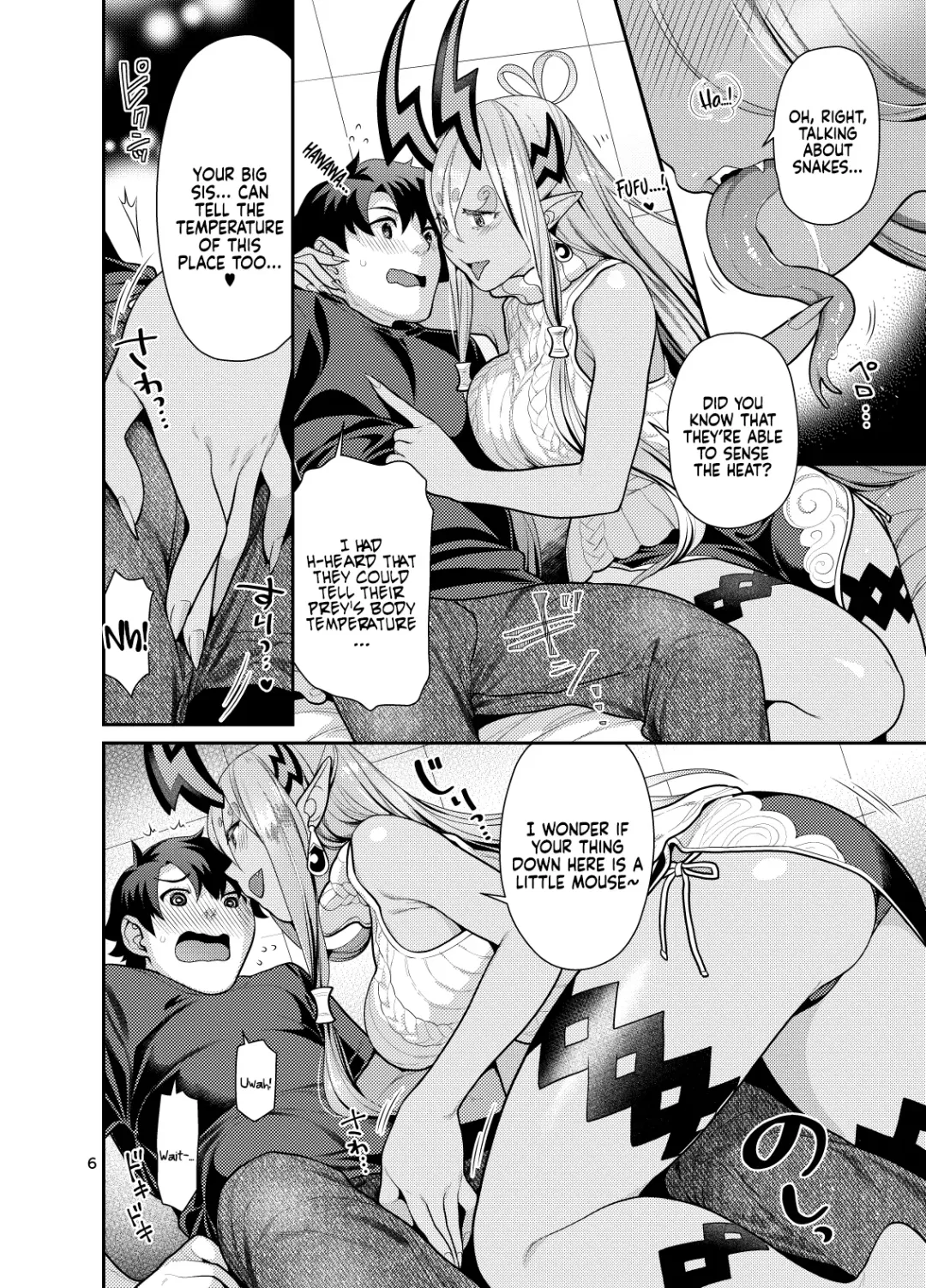 [Nekomata Naomi] Ibuki Onee-chan to Ichaicha suru Hon | The Book About Making Out With Big Sis Ibuki Fhentai - Page 7
