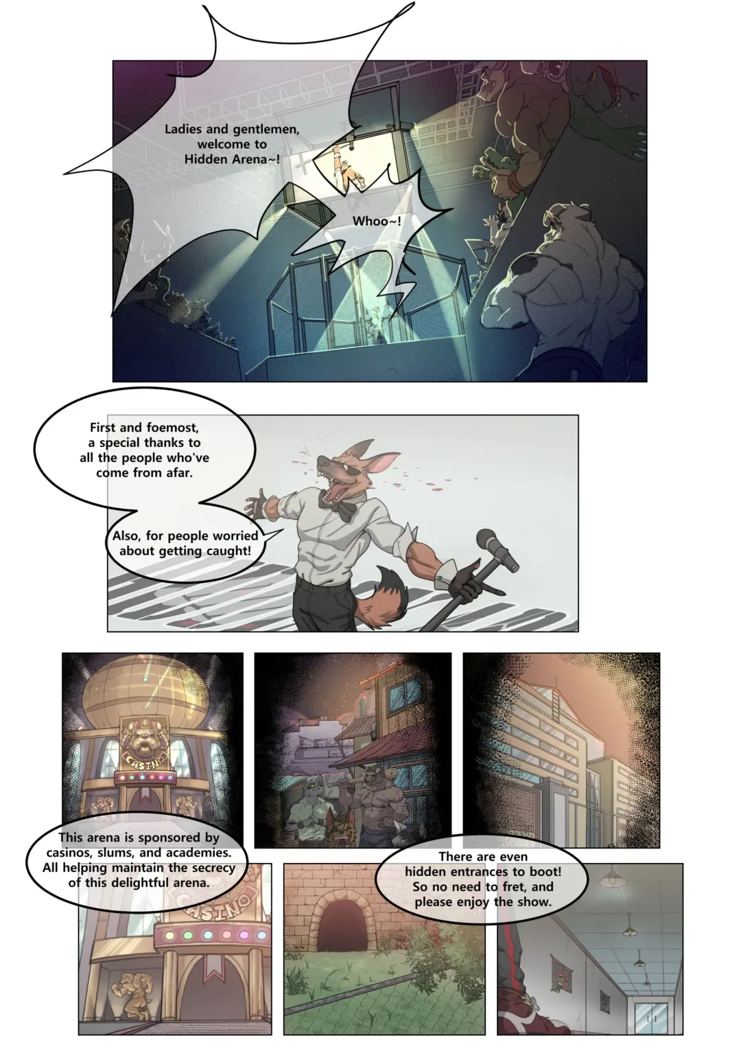 [Soonsky] Hidden Arena Prologue Fhentai - Page 1