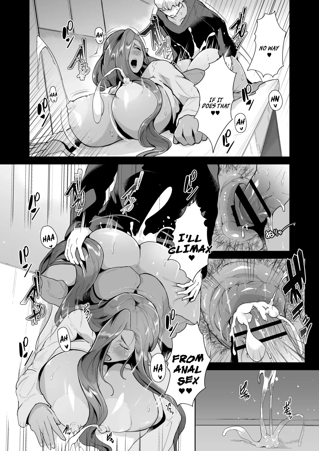 [Miyashiro Yousuke] Mucchiri Dekachichi Dark Elf no Oba-san to Icha Love Fudeoroshi Seikatsu | Lovey-dovey Devirginization Life with a Big Titty Middle Aged Dark Elf Woman Fhentai - Page 17