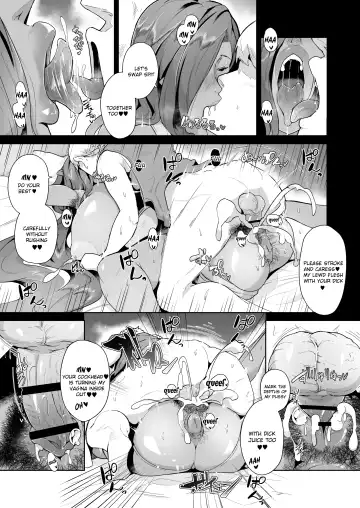 [Miyashiro Yousuke] Mucchiri Dekachichi Dark Elf no Oba-san to Icha Love Fudeoroshi Seikatsu | Lovey-dovey Devirginization Life with a Big Titty Middle Aged Dark Elf Woman Fhentai - Page 22