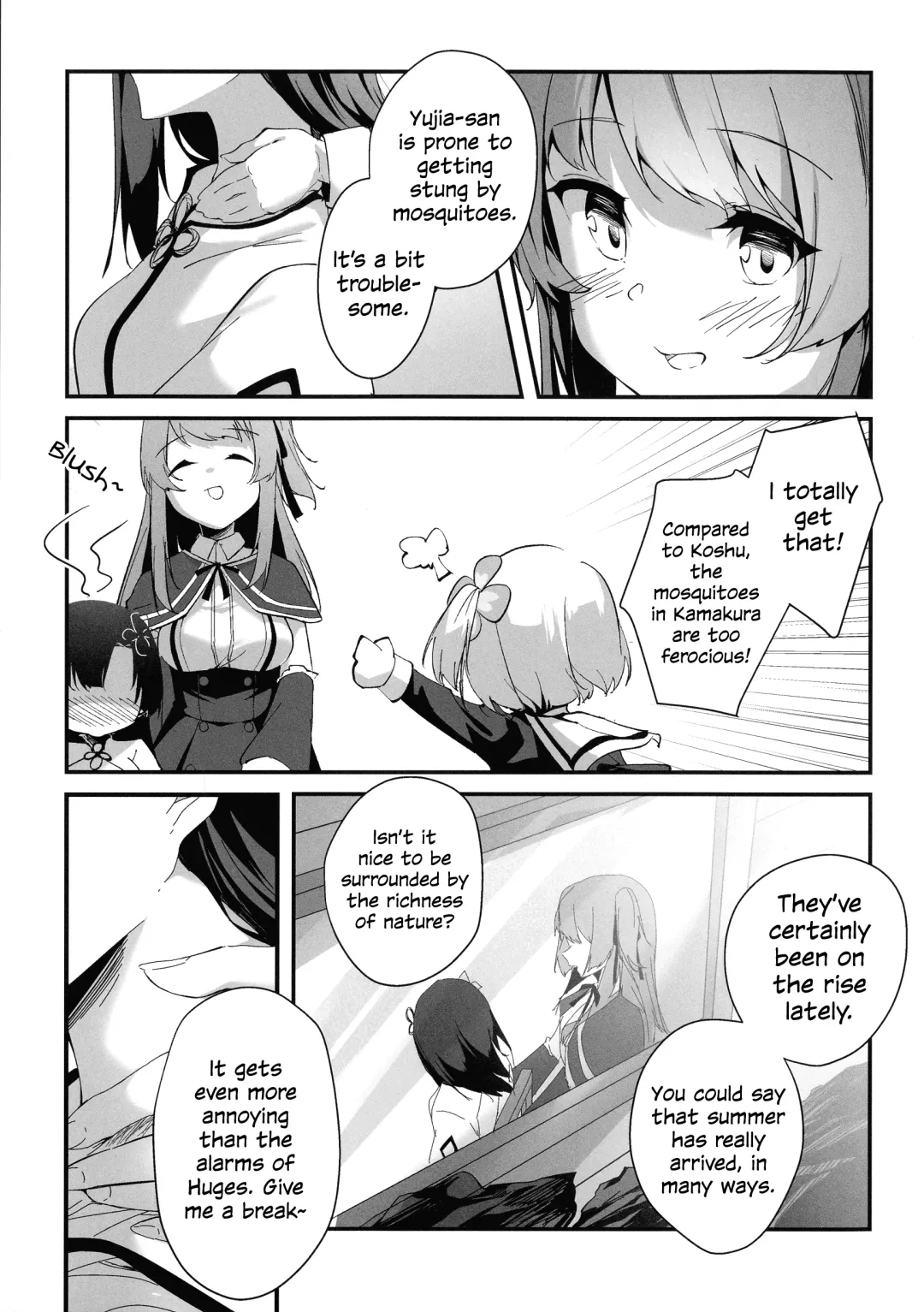 [Mushihara] Nettaiya ni Goyoushin | Be Careful of Tropical Nights Fhentai - Page 6